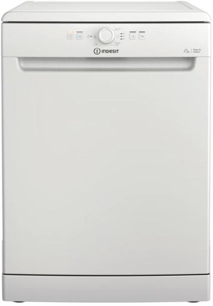 INDESIT 14 PLACE FREESTANDING DISHWASHER WHITE | D2FHK26UK