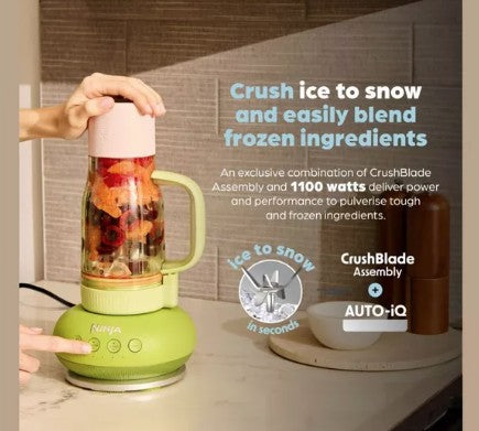 NINJA BLENDBOSS TUMBLER BLENDER WATERMELON BUBBLEG | DB351UKGN