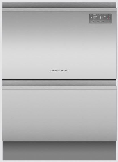 FISHER- PAYKEL DOUBLE DISHDRAWER STAINLESS STEEL | DD60D2HNX9