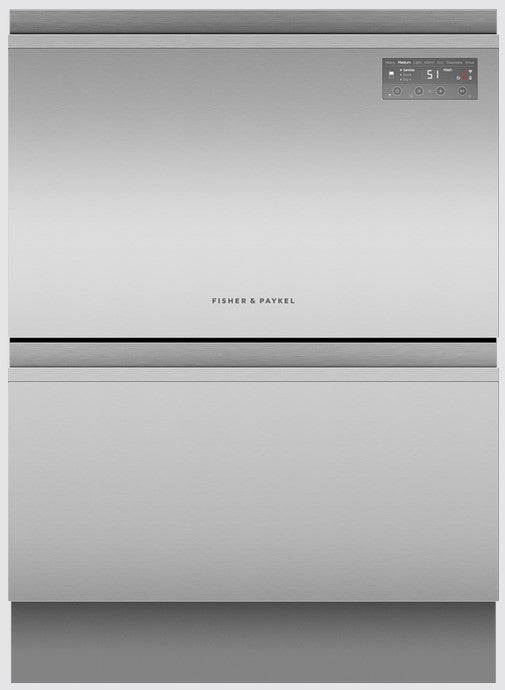 FISHER- PAYKEL DOUBLE DISHDRAWER STAINLESS STEEL | DD60D2HNX9