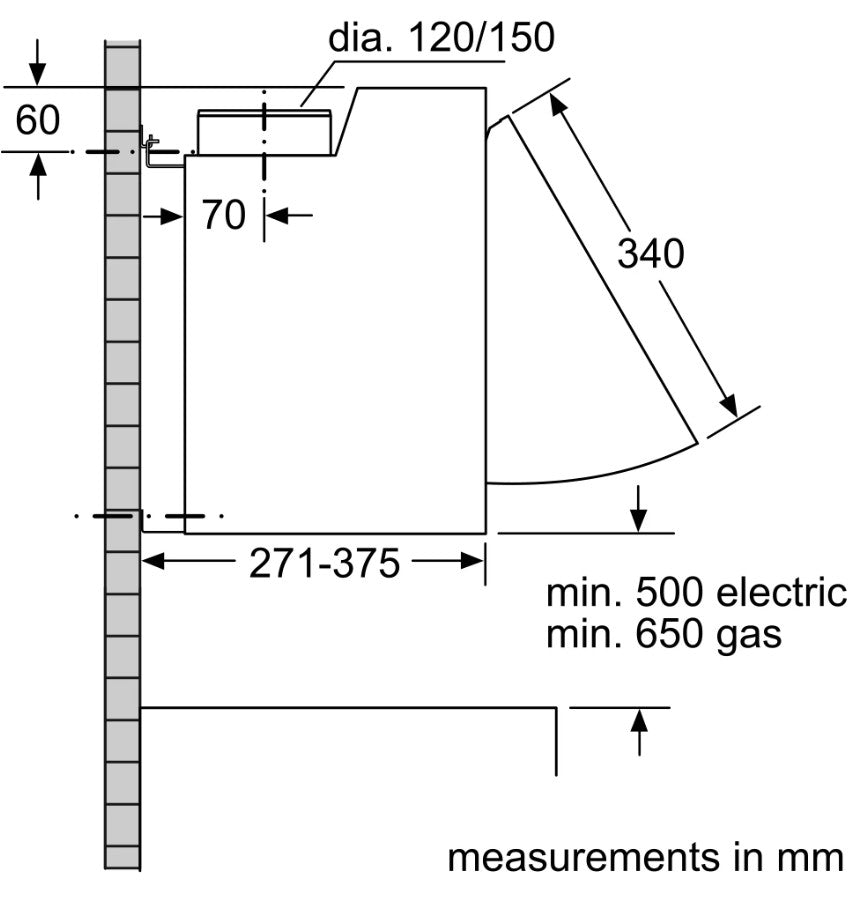 BOSCH INTEGRATED HOOD | DEM66AC00B