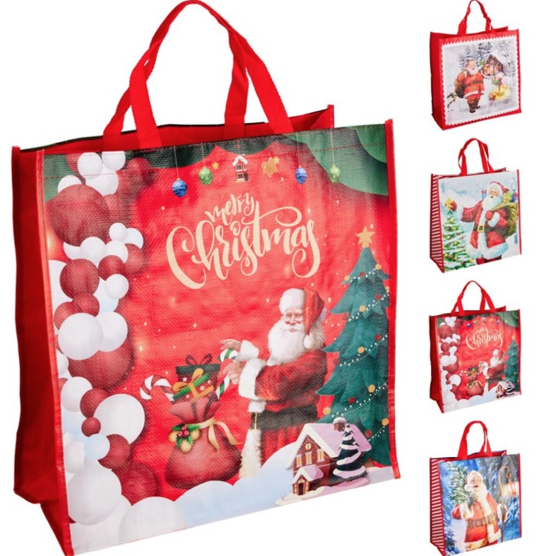 SHOPPING BAG LARGE 4ASS DESIGN | DG3000030