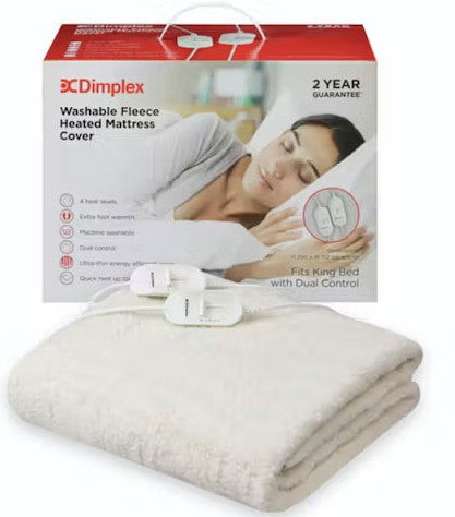 DIMPLEX KING SIZE MATTRESS COVER FLEECE 6FT 6 X 5F | DMC3003