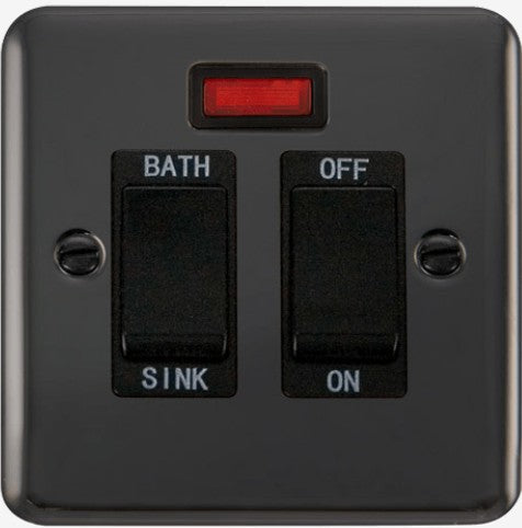 20A DP SINK BATH SWITCH NEON | DPBN024BK