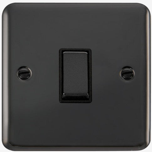 10A 1G 2W SWITCH PLATE | DPBN411BK