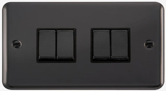 10A 4G 2W SWITCH PLATE | DPBN414BK