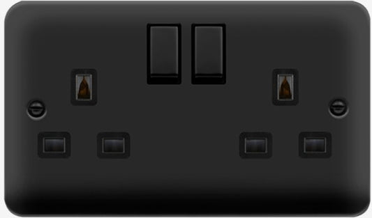 DECO+ 2G 250V 13A DP | DPMB1536BK