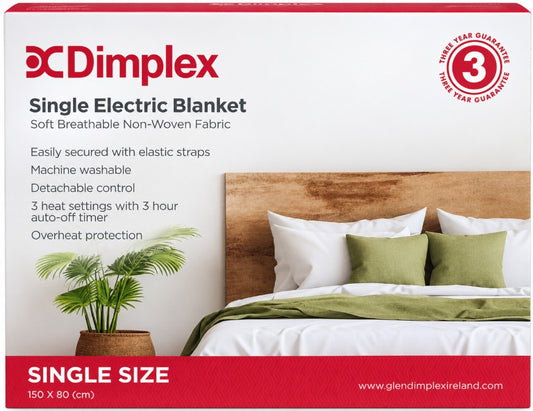 DIMPLEX STANDARD  SINGLE UNDERBLANKET 4FT 9 X2FT 6 | DUB1011