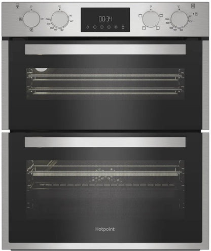 HOTPOINT BUILT UNDER DOUBLE OVEN ST ST | DUH10DIX