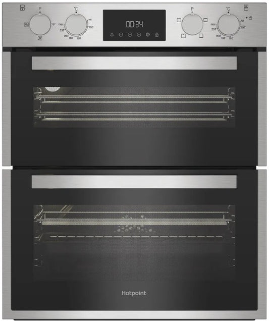 HOTPOINT BUILT UNDER DOUBLE OVEN ST ST | DUH10DIX