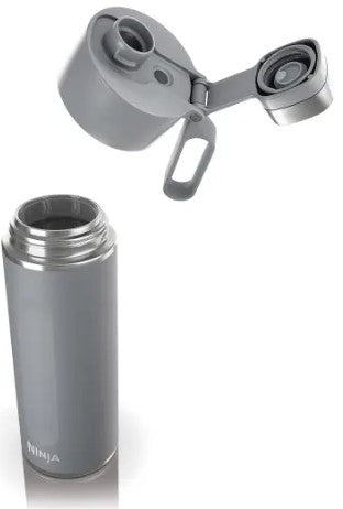 NINJA THIRSTI 700ML TRAVEL BOTTLE GREY | DW2401EUUKGY