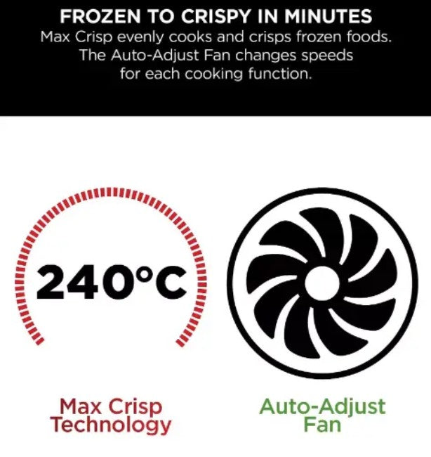 NINJA 6-IN-1 DUAL ZONE AIR FRYER 7.6L | DZ300UK