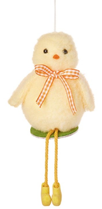 17CM HANGING CHICK WITH DANGLY LEGS | EA250293