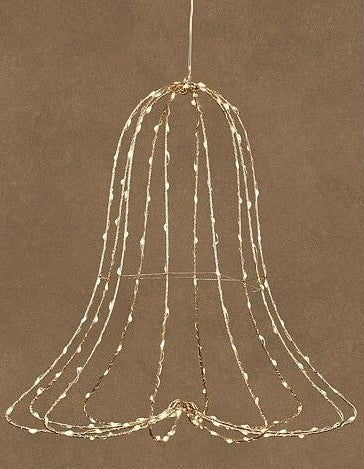 BELL HANGING 150 LED TIMER 38CM | EDEL1092745