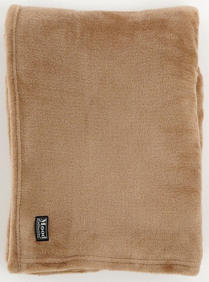 FAMKE FLEECE PLAID L. BROWN L180XW130CM | EDEL1130664