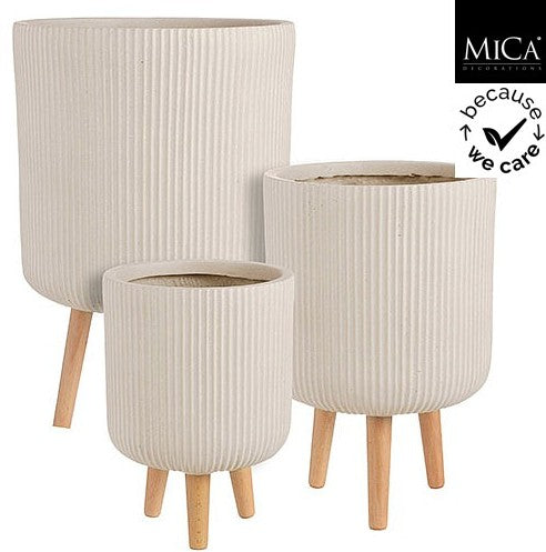 NUOVO POT ON STAND BEIGE  | EDEL1136163