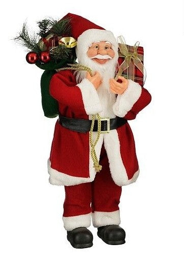 DECORATION SANTA RED - L30XW20XH60CM | EDEL1181554