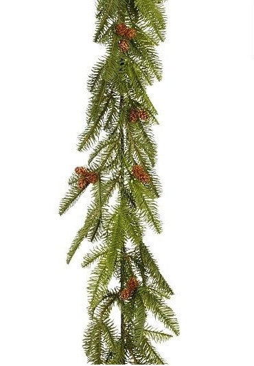 GARLAND PINE CONE GREEN -  | EDEL1183386