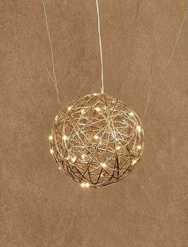 BALL HANGING CHAMPAGNE WARM WHITE 30 | EDEL1206219