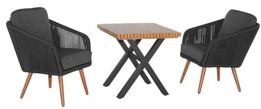 EDEN BISTRO SET NOIR | EDENBISTROSET