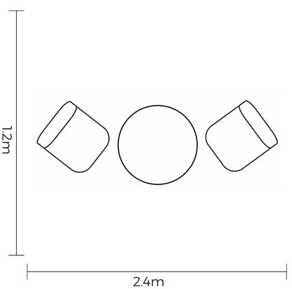 EDEN BISTRO SET NOIR | EDENBISTROSET