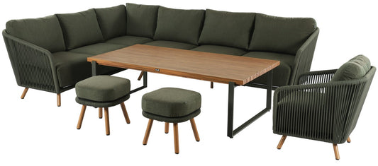 EDEN JUNIPER RECTANGULAR CASUAL DINING SET | EDENRECTCASUALSET