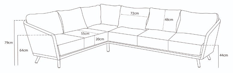 EDEN JUNIPER RECTANGULAR CASUAL DINING SET | EDENRECTCASUALSET