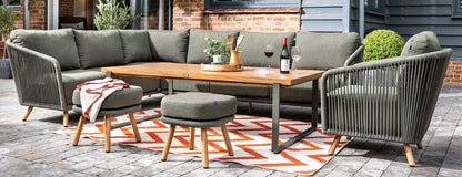 EDEN JUNIPER RECTANGULAR CASUAL DINING SET | EDENRECTCASUALSET