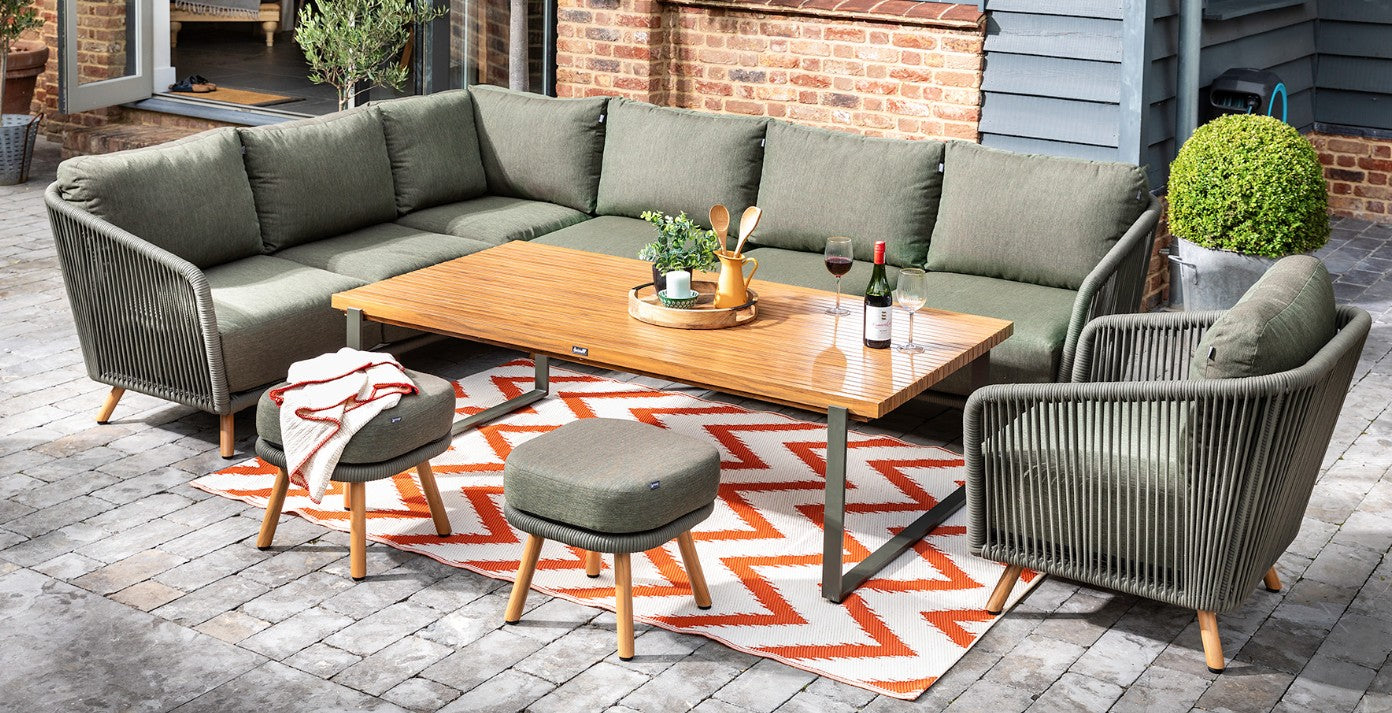 EDEN JUNIPER RECTANGULAR CASUAL DINING SET | EDENRECTCASUALSET