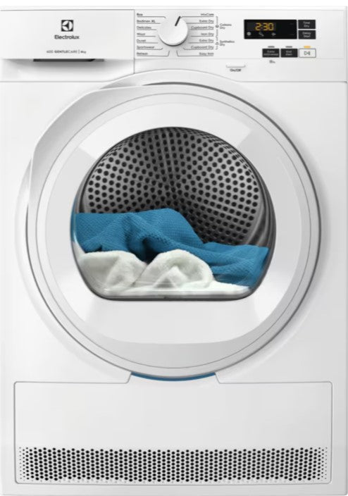 ELECTROLUX 8KG HEAT PUMP DRYER WHITE A++ | EDHI618WD