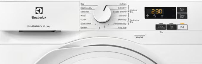 ELECTROLUX 8KG HEAT PUMP DRYER WHITE A++ | EDHI618WD