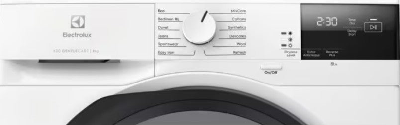 ELECTROLUX 8KG HEAT PUMP TUMBLE DRYER WHITE | EDHI6285B
