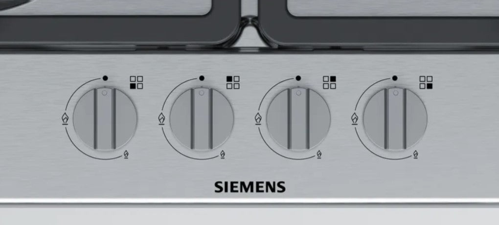 SIEMENS IQ300 60CM 4 BURNER GAS HOB STAINLESS STEE | EG6B5PB90