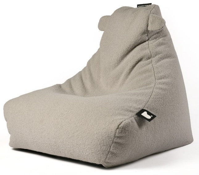 MINI B BAG SOFT GREY TEDDY | EL0424