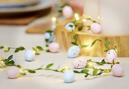 15 LED BATTERY OPERATED EASTER GARLAND | EL240246