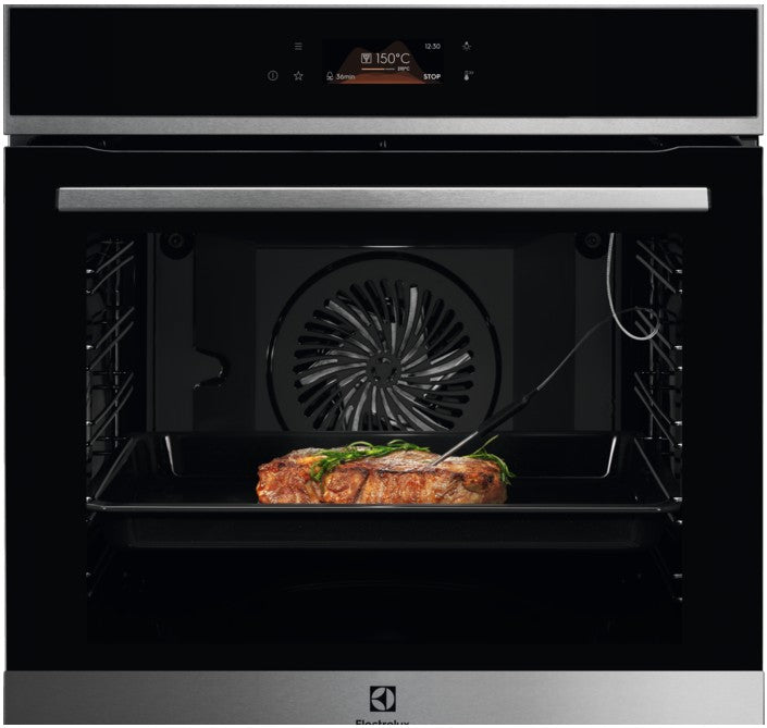 ELECTROLUX BUILT IN SINGLE OVEN PYROLYTIC SS | EOE8P09X