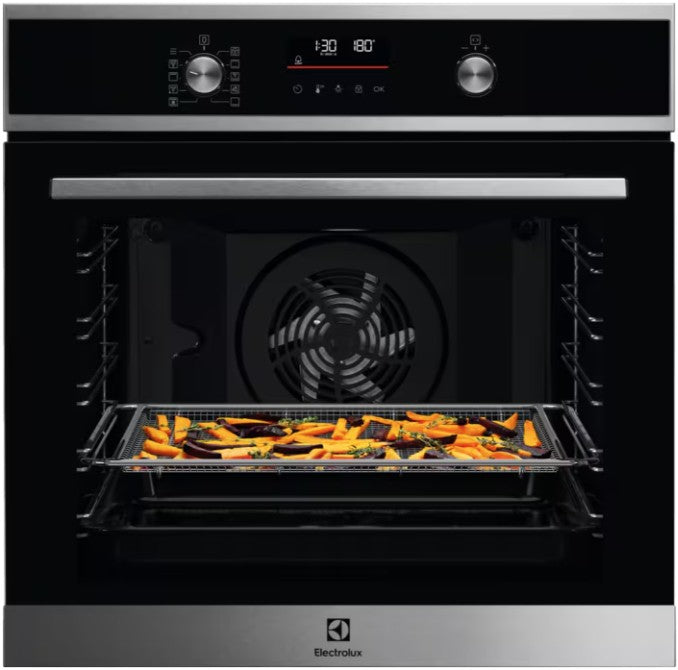 ELECTROLUX BUILT IN SINGLE PYROLYIC OVEN-AIRFRY SS | EOM6P46X