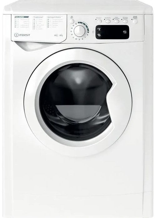 INDESIT FREESTANDING WASHER DRYER WHITE | EWDE861483WUK