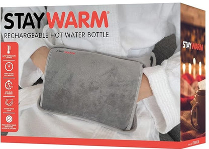 STAYWARM RECHARGEABLE HOT WATER BOTTLE GREY | F2881GR
