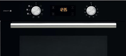 HOTPOINT BUILT IN SINGLE OVEN WITH STEAM BLACK | FA4S541JBLGH