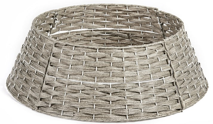 65CM GREY RATTAN TREE SKIRT KD - 23CM HIGH | FAC247289DW