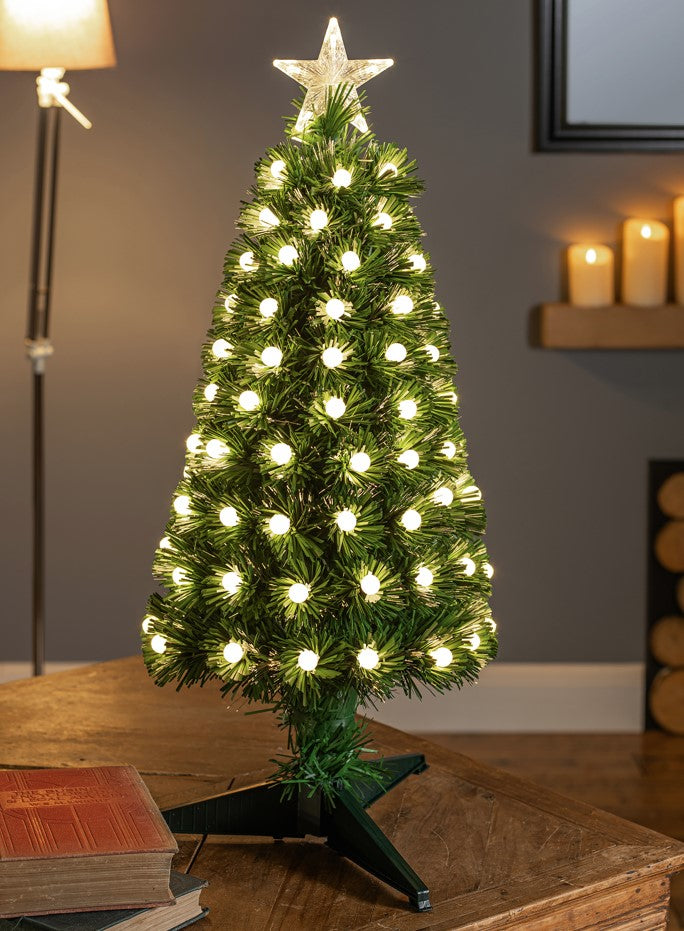 80CM F-O TREE W WARM WHITE BALL DECORATION | FFT217023DW