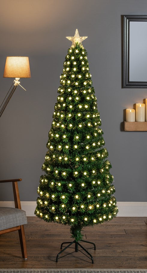 1.2M F-O TREE W WARM WHITE BALL DECORATION | FFT217024DW