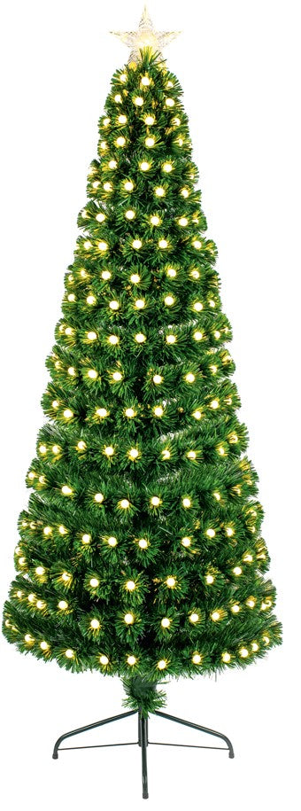 1.8M F-O TREE W WARM WHITE BALL DECORATION | FFT217026DW