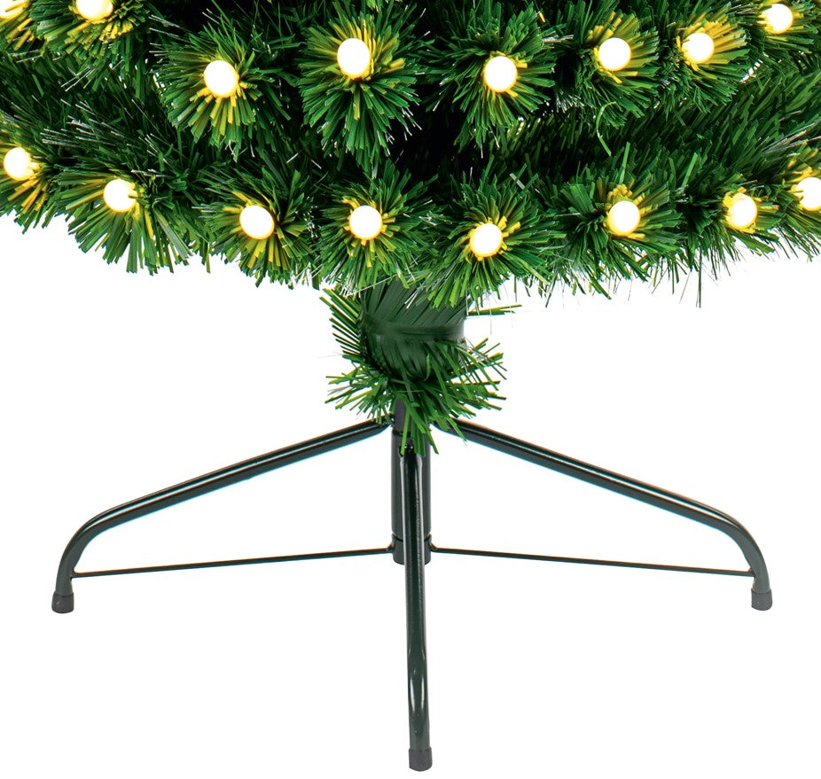 1.8M F-O TREE W WARM WHITE BALL DECORATION | FFT217026DW