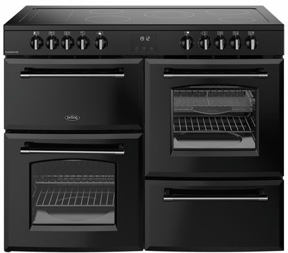 BELLING 110CM CERAMIC FARMHOUSE COOKER BLACK | FH110EBLK