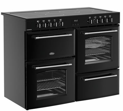 BELLING 110CM CERAMIC FARMHOUSE COOKER BLACK | FH110EBLK