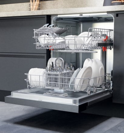 HOTPOINT 14 PLACE SEMI INTEGRATED DISHWASHER ST-ST | H3BL626X