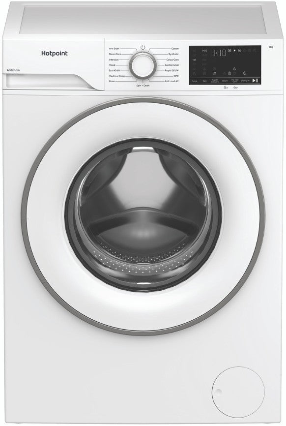 HOTPOINT 9KG 1400RPM WASHING MACHINE WHITE | H91ANTISTAINIRE