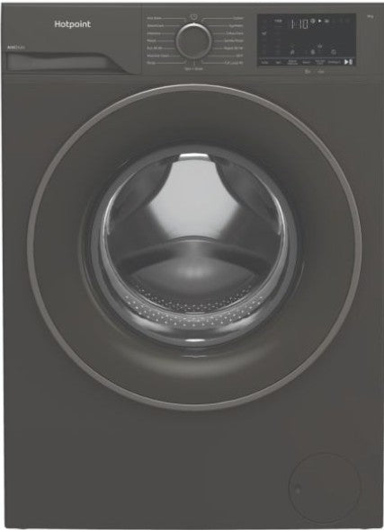 HOTPOINT 9KG 1400RPM WASHING MACHINE GRAPHITE | H91GANTISTAINIRE